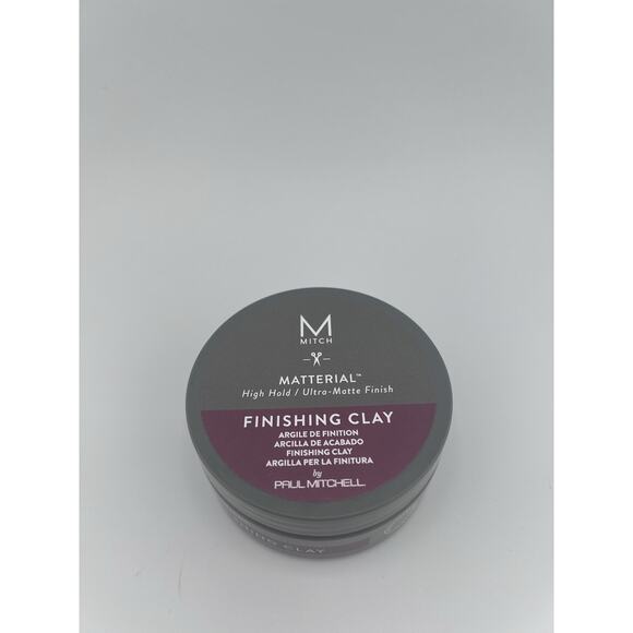 Paul Mitchell Mitch Matterial Strong Hold Styling Finishing Clay 3 oz *READ* - Picture 1 of 3